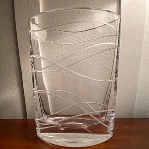 Nambe Crystal Vase